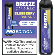 Breeze Pro 2000 Puffs Ondesable Vape E-сигарета