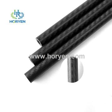 High strength 3k thread 100% carbon fiber tube