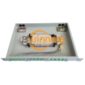 1U Cold-Rolled Steel Fiber Optic Patch Panel