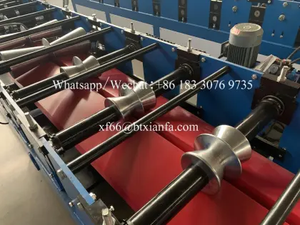 W-Valley Roofing Roll Forming Machine