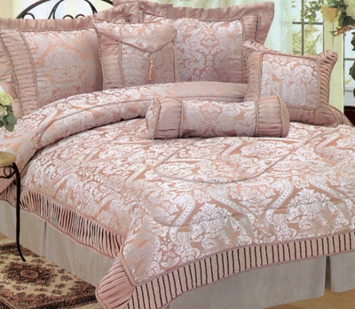 Jacquard comforter set