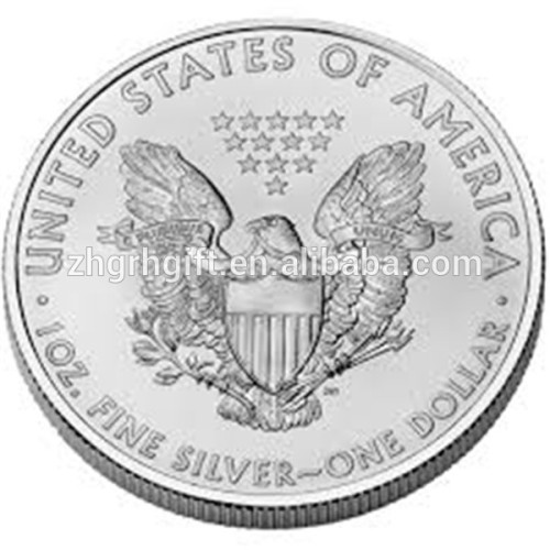 custom metal american eagle silver coin