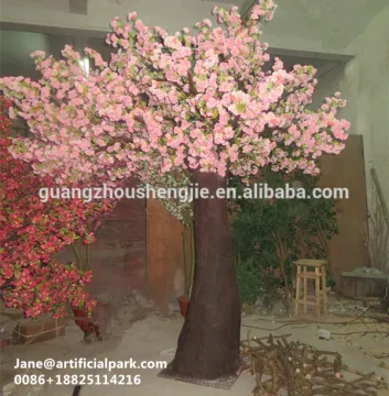 Artificial fake outdoor plastic cherry blossom tree made in china/make fake indoor and outdoor plastic cherry blossom tree