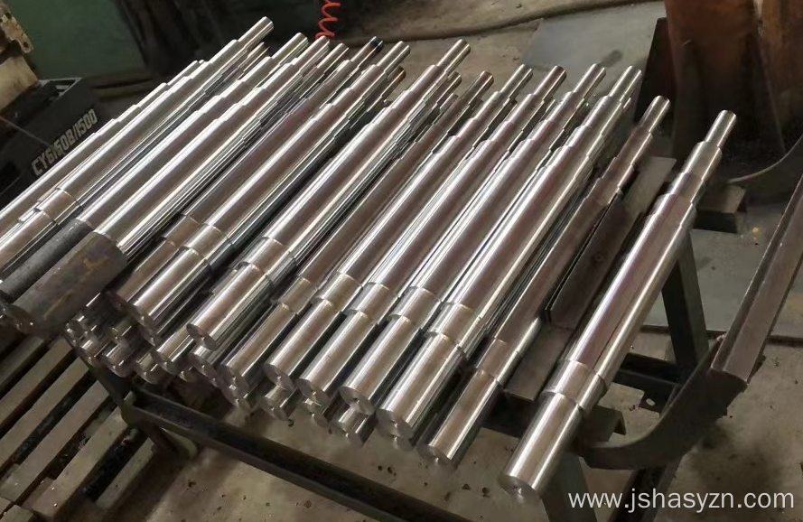 Machining custom part shafts
