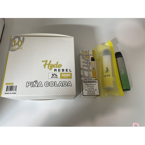 Wholesale Hyde Rebel Disposable Vape 4500Puffs