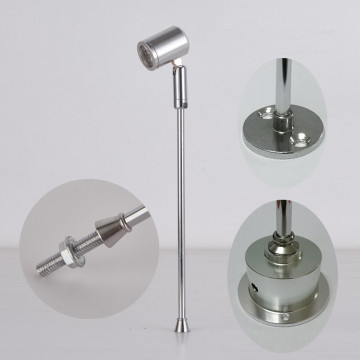 Professional DC12V/24V Adjustable LED Spotlights for Jewelry & Museum Displays