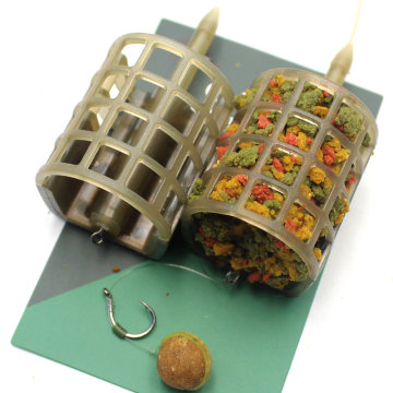 Carp Fishing Tackle: Pellets Bait Cage Feeder for Method Feeder
