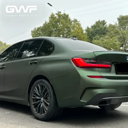 Ghost Metal Dark Green color ppf