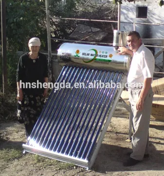 Solar Water Heater with low pressure vacuum tube
