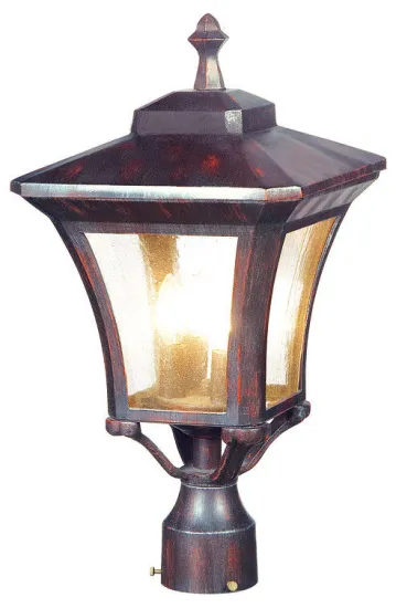 Classic Post Lamp Bronze Outdoor Lighting Post Lights Standing Lantern Ip65