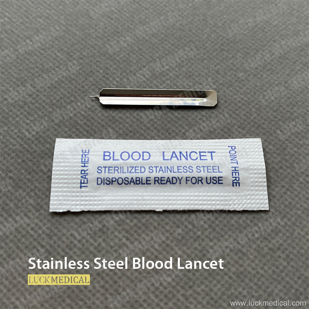 Blood Lancet Stainless Steel