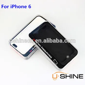 Shenzhen power pack manufacturer newest external battery case for iphone 6