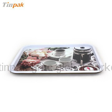 antirust tin serving tray for beer