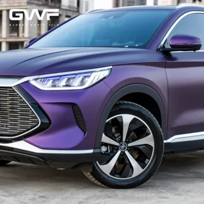 Matte Ghost Midnight Purple color ppf