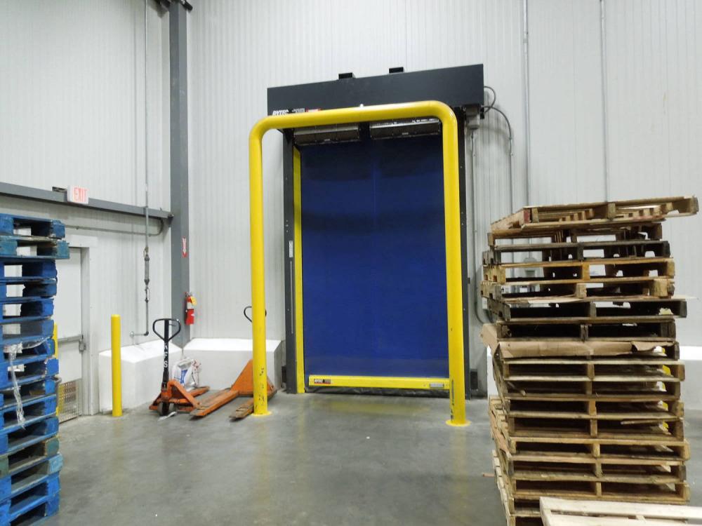 Cold storage fast roller shutter for food industry