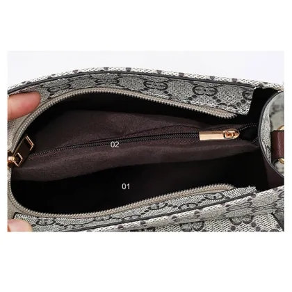 Crossbody Organizing Messenger Tote with Handle