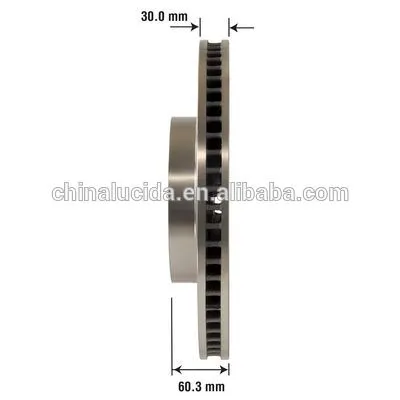 380 mm brake disc brakes For Lexus LS460 43512-0W080