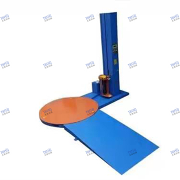 CE-zertifizierte automatische Palletpallet-Wrapper vor der Strecke