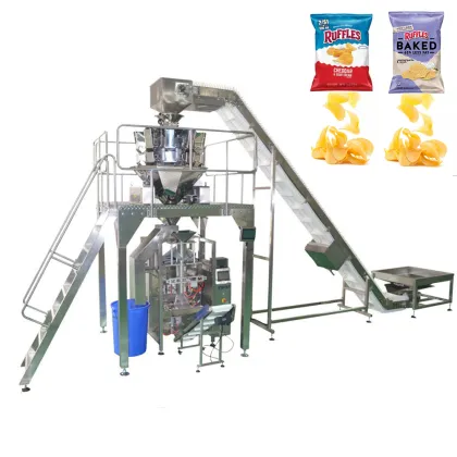 Multi-Purpose Snack Packing Machine for Chips, Biscuits, and Candies