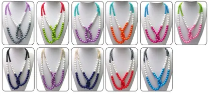 Silicone Bead teething necklace for mom Dishwasher Safe