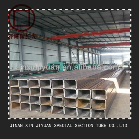 ASTM A53 Black Rectangular Hollow Section Steel Tube