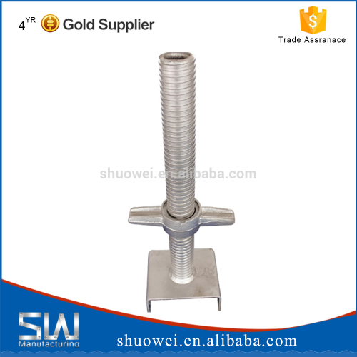 Q235 steel screw jack for scaffolding