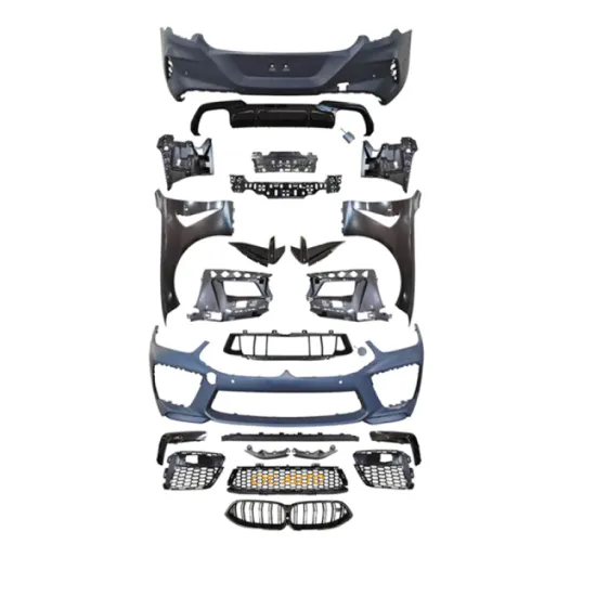High Performance ABS Car Parts - Front Bumper Rear Diffuser M8 Style Kit for BMW 8 Series G14 G15