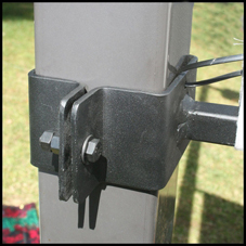 China banner bracket, Iron Straight Arm Banner Brackets