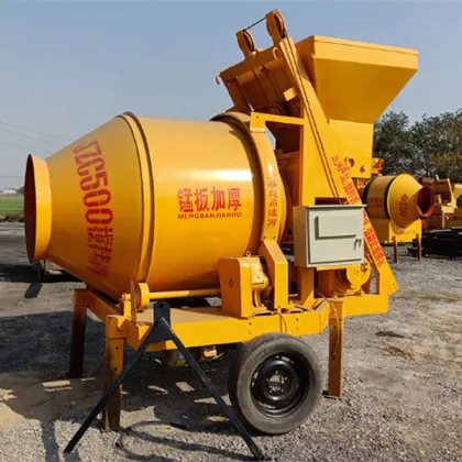 JZC400 Concrete Drum Mixer for Heavy Industry - Automatic Cement Mixer for Sale
