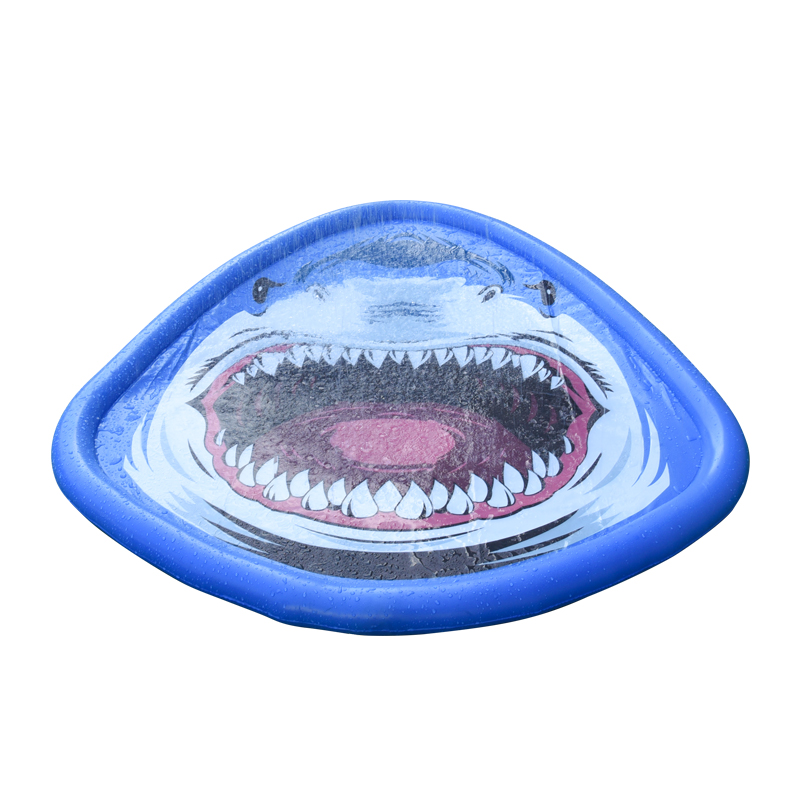 shark splash sprinkler pad