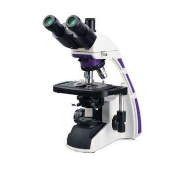 Microscopio composto trinoculare professionale 40x-1000x