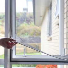 Adjustable DIY Magnetic Window Screen