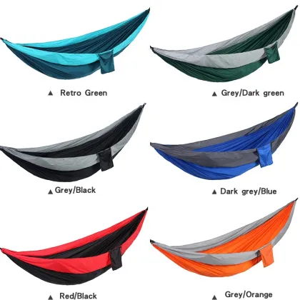 Portable Parachute Hammock: Brazilian Beach Nylon Camping Gear