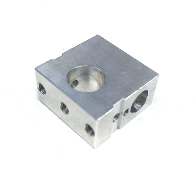 Machining Block of Aluminum Parts