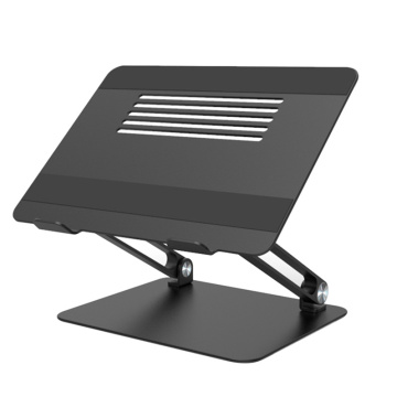 Mesa de soporte de escritorio de aluminio ajustable para computadora portátil ventilada