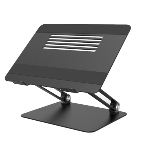 Table de support de bureau en aluminium réglable pour ordinateur portable