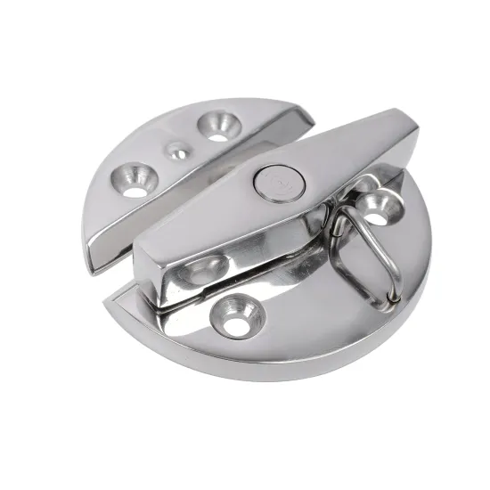Hot Sale Stainless Steel 316 Mirror Polished Marine Yacht Deck Round Hinge