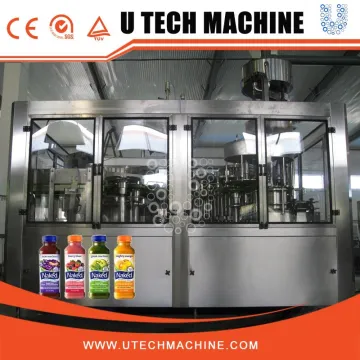 Automatic juice bottle filling machine / equipment / plant