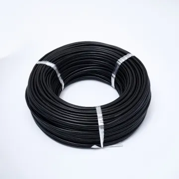 Black 0.5mm² PVC Electric Wire