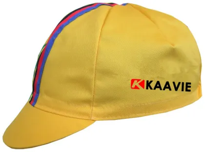 custom specialized blue white cotton printing biking cycling cap