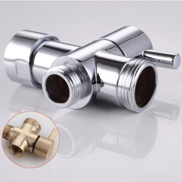 Faucet accessory hot sell good polished toilet wall mounted SS steel 1/2" angle valve