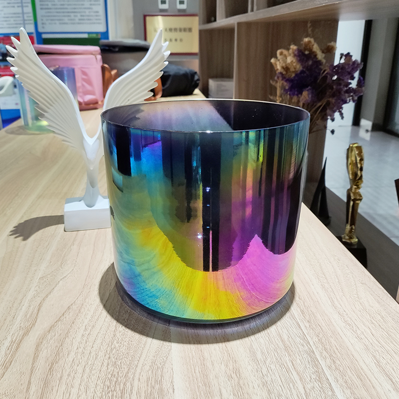 Rainbow Radiance Crystal Singing Bowl