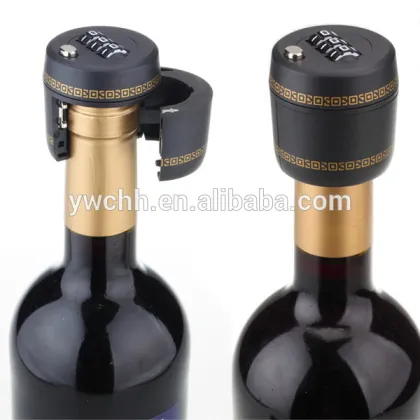 3 digital wine bottle lock wine bottle stopper combination lock