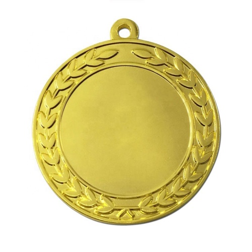 Alloy Insert Gold Silver Copper Award Blank Medal