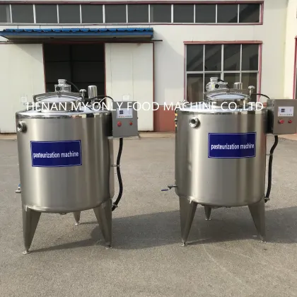 Double Milch Milk Pasteurizer Tank - Efficient Dairy Processing Equipment