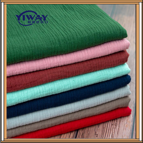 Double Layer 100 Baby Cotton Gauze Fabric, High Quality Double Layer 100 Baby Cotton Gauze
