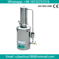 Dispositivo destilador de água de aço inoxidável de laboratório 5L10L20L automático