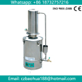 Dispositif de distillateur d&#39;eau en acier inoxydable de laboratoire automatique 5L10L20L