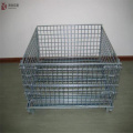 collapsible industrial heavy duty wire mesh container
