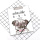 Custom adorable dog A4 clipboard with notebook